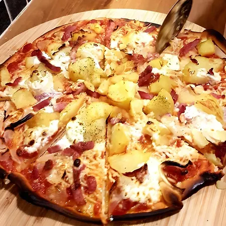 Avec Bar Et Four à Pizza Apartamento